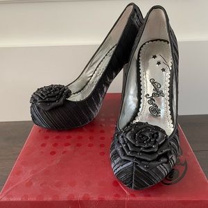 Naughty Monkey Black Heels